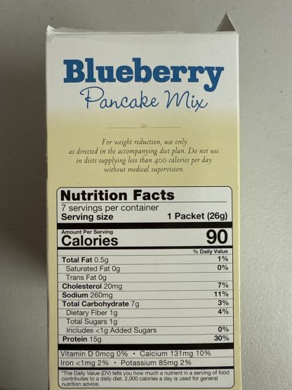 Blueberry Pancake Mix Packet - Image 2