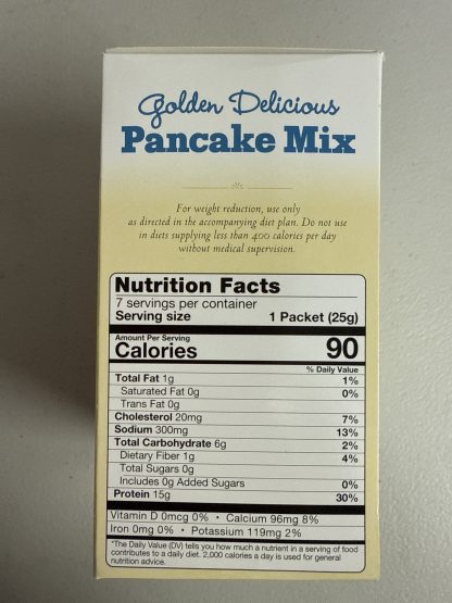 Golden Delicious Pancake Mix Box - Image 2