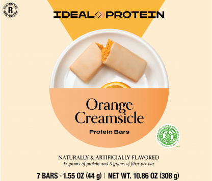 IP Orange Creamsicle Protein Bar Box